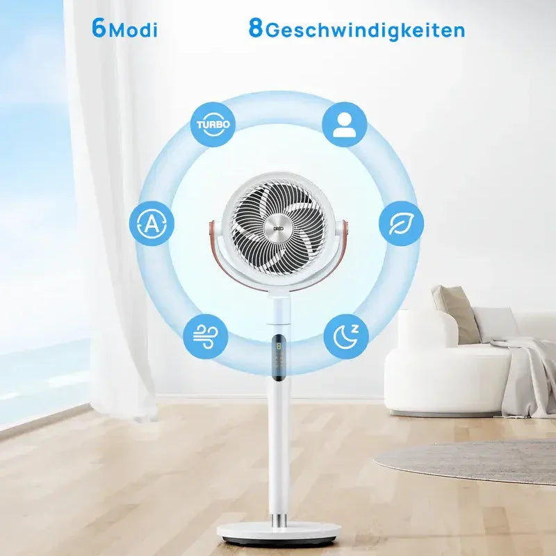 Was ist der Vorteil eines Standventilators? - DREO DE