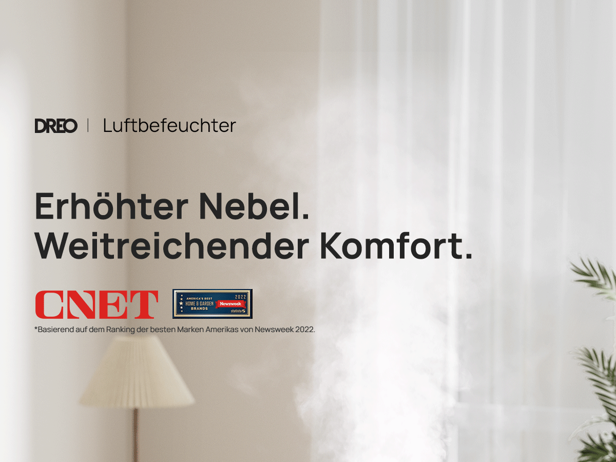 Erhöhter Nebel. Weitreichender Komfort.