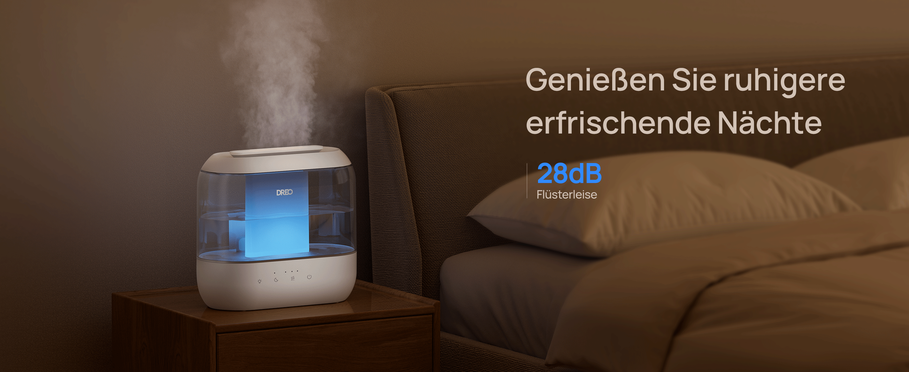 Genießen Sie ruhigere erfrischende Nächte