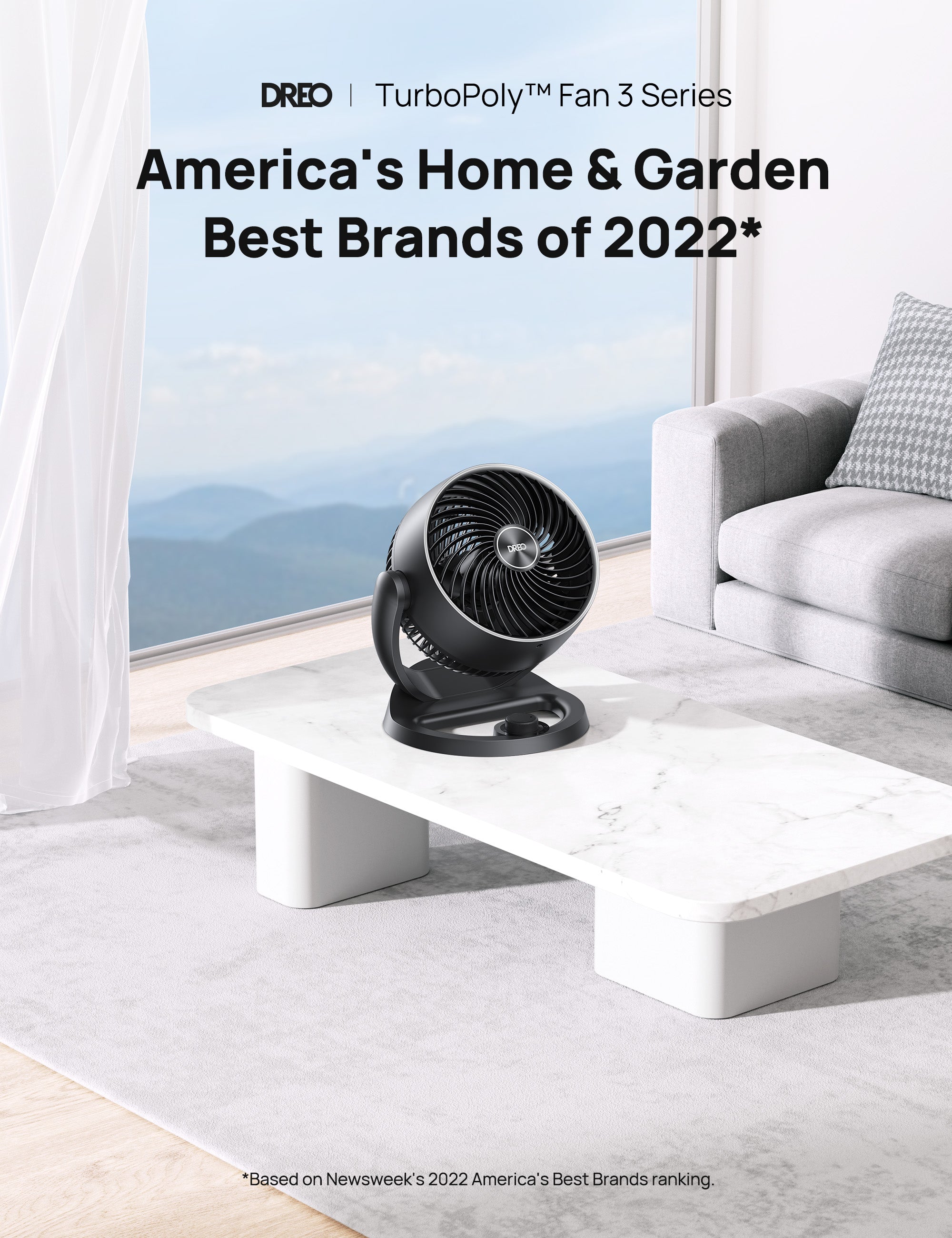 TurboPoly™ Tischventilator 312
