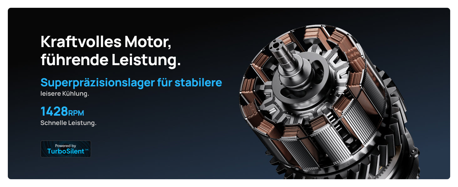 Kraftvolles Motor, führende Leistung.