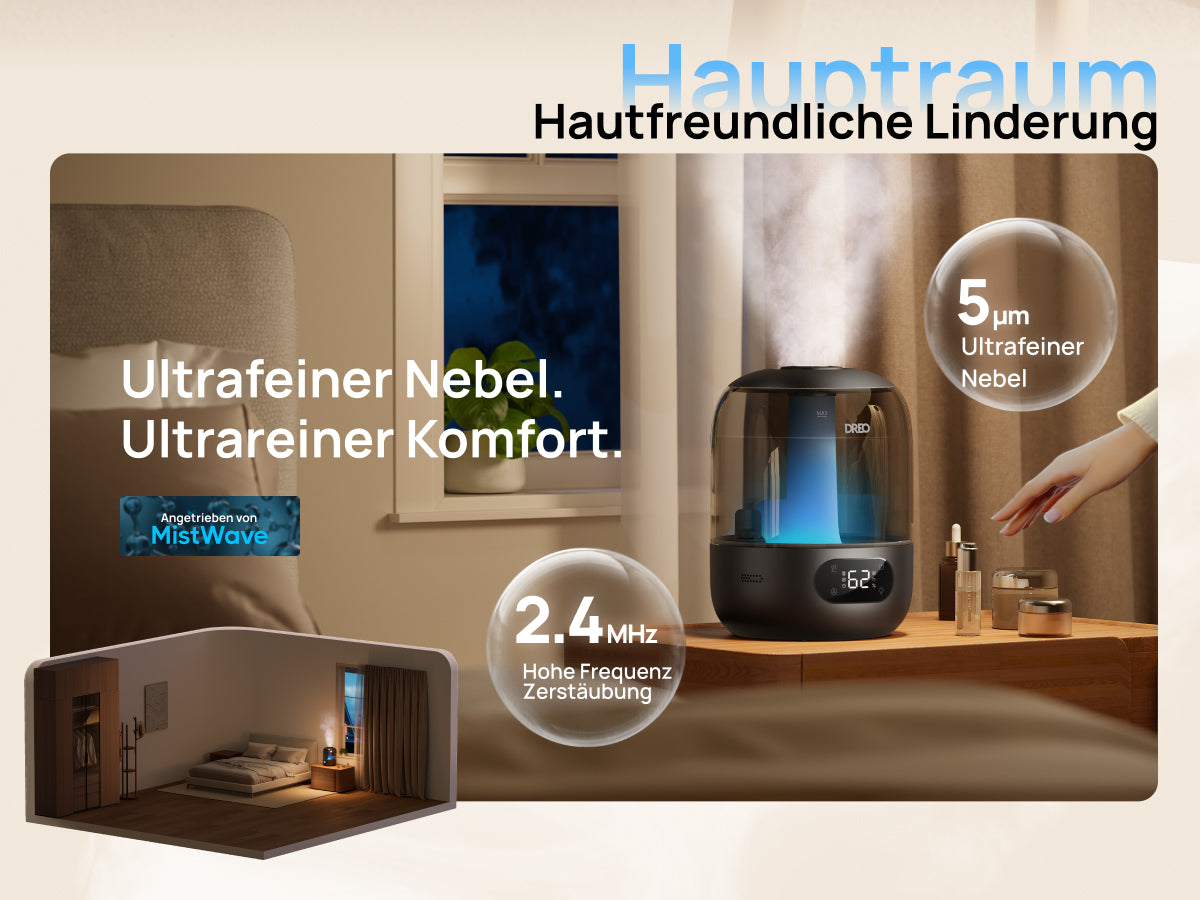 Hautfreundliche Linderung