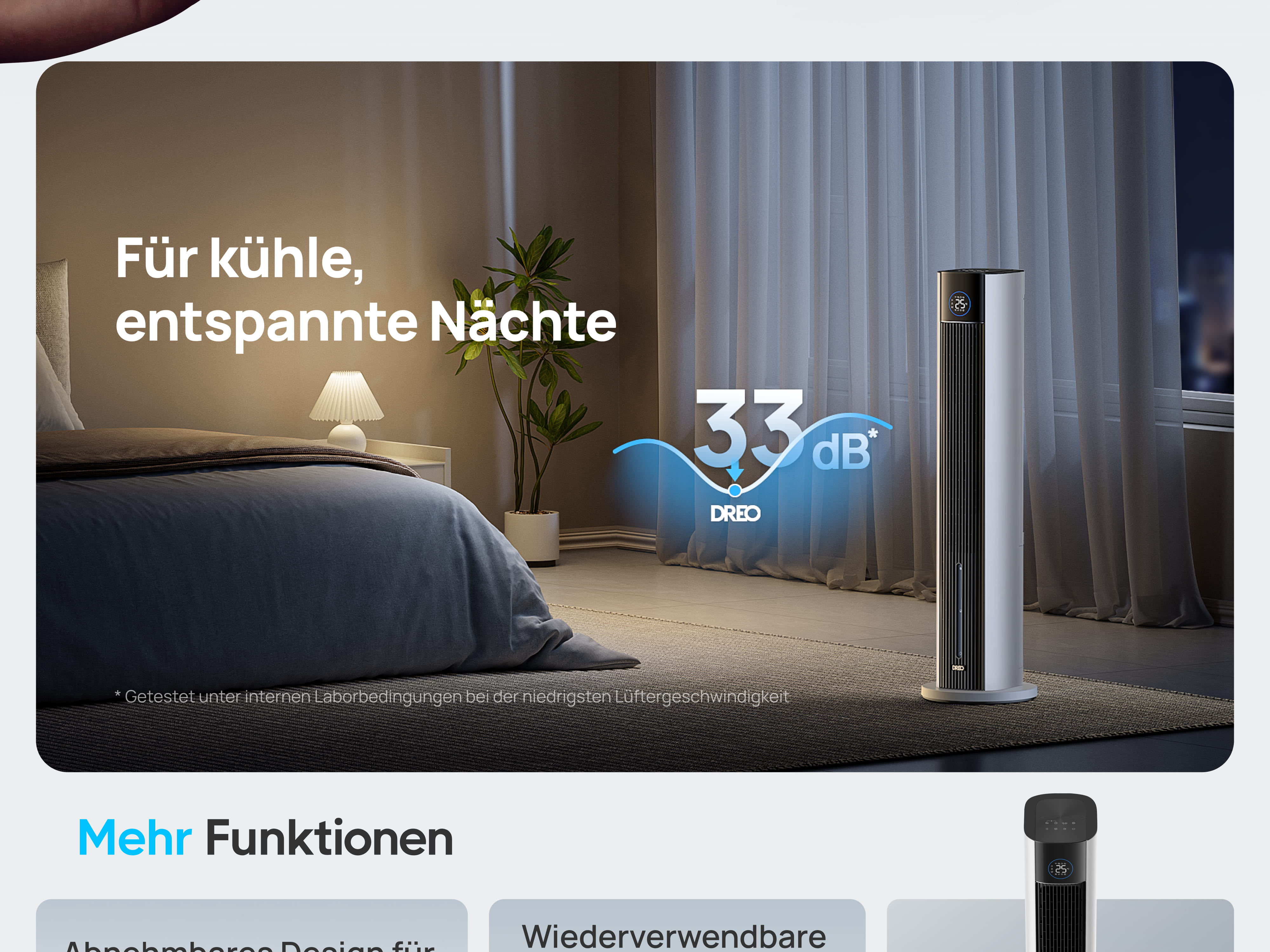 Für kühle, entspannte Nächte
