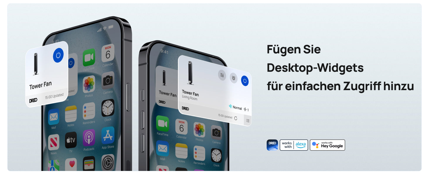 Fügen Sie Desktop-Widgets für einfachen Zugriff hinzu