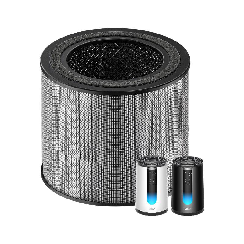 3-in-1 HEPA-Filter für Luftreiniger für 338/338S Schwarz/Weiß