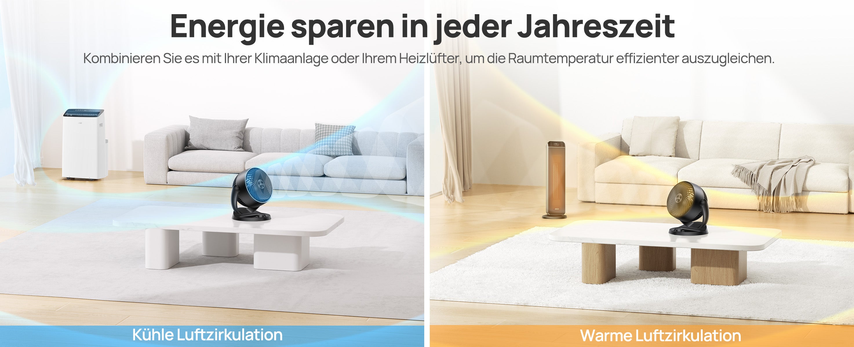 Energie sparen in jeder Jahreszeit