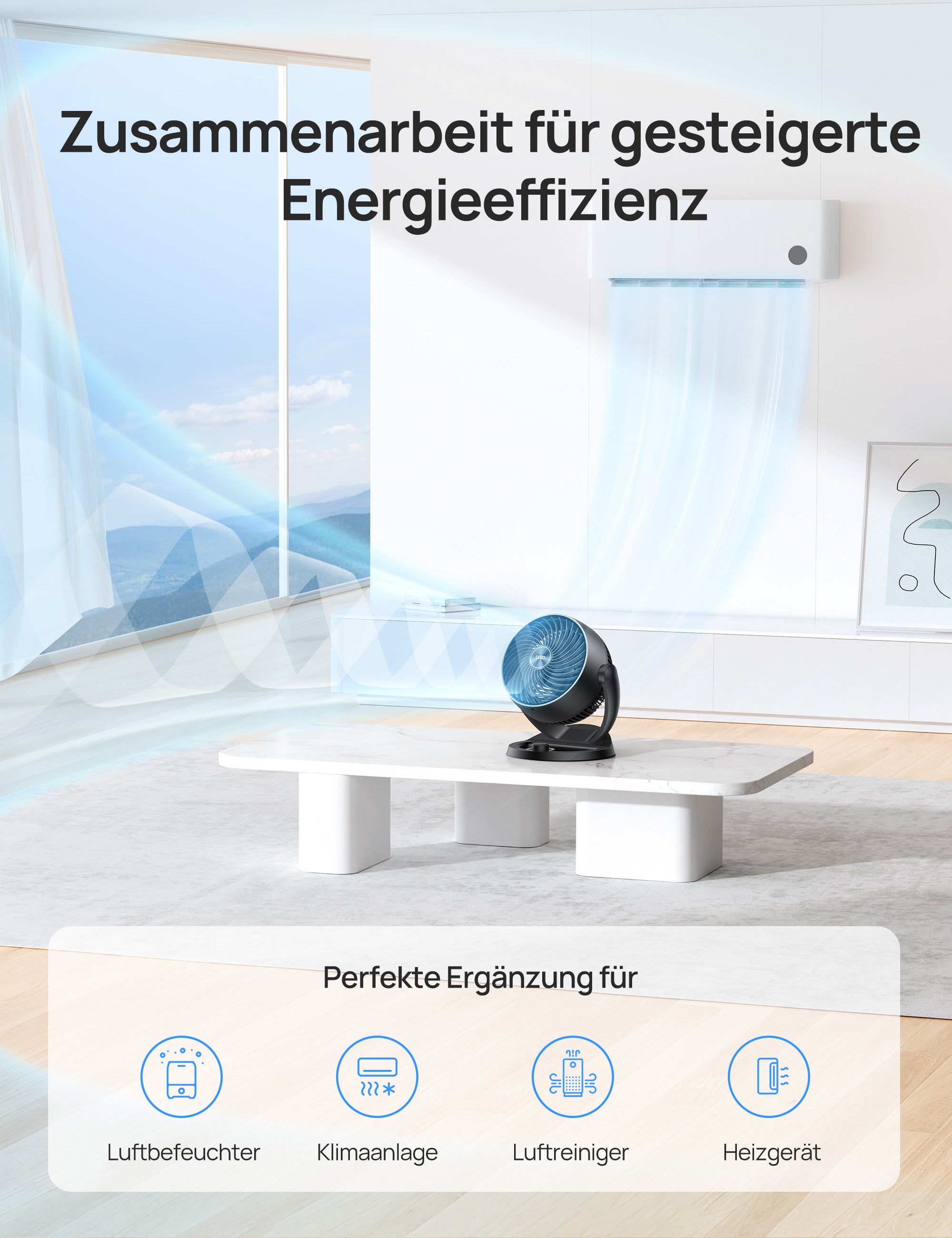 TurboPoly™ Tischventilator 312