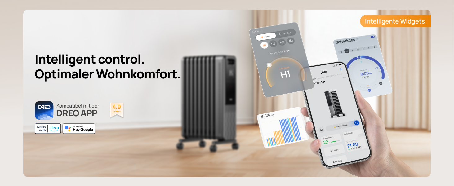 Intelligent control. Optimaler Wohnkomfort.