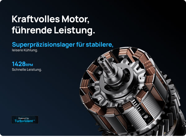 Kraftvolles Motor, führende Leistung.