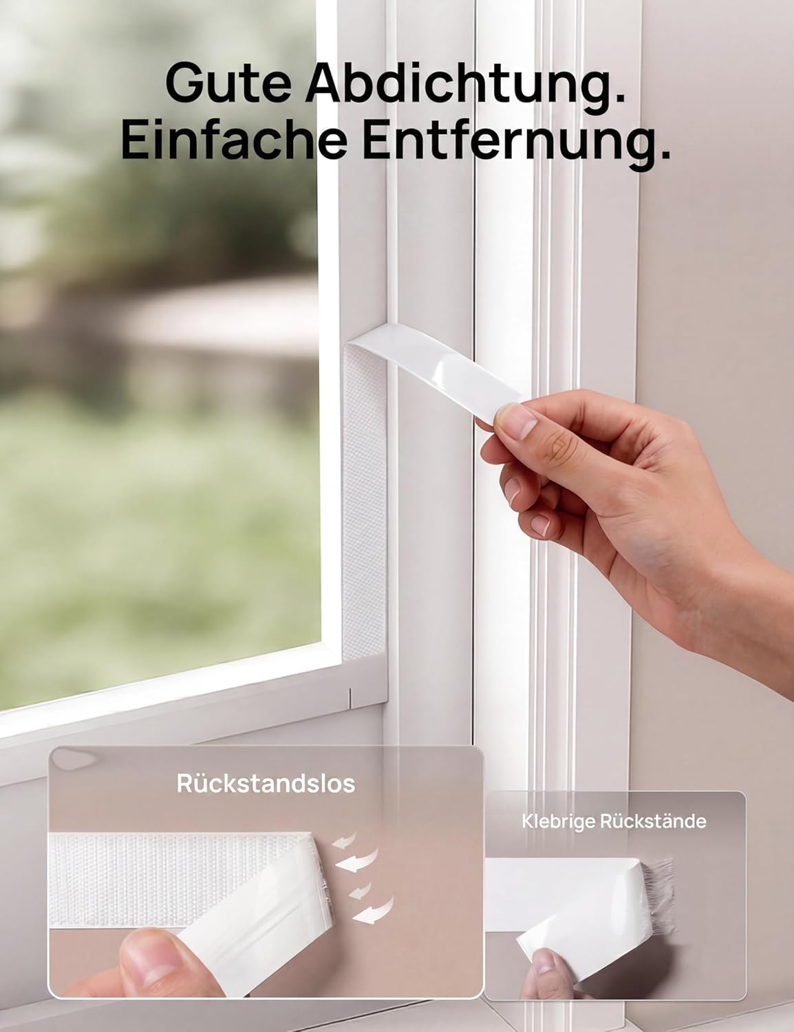 Fensterdichtungs-Kit fรผr Mobile Klimaanlagen