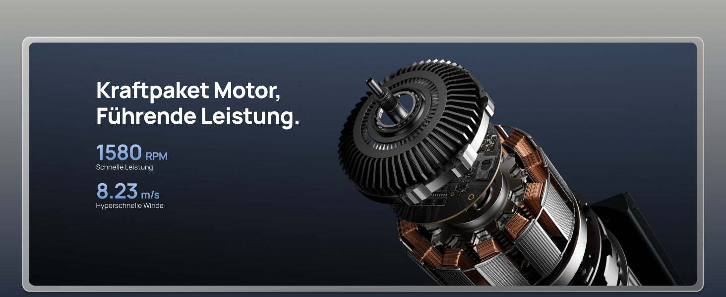Kraftpaket Motor, Führende Leistung.