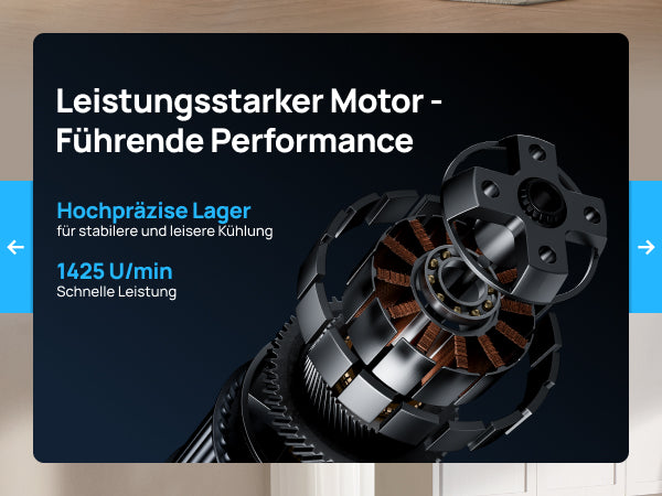 Leistungsstarker Motor - Führende Performance
