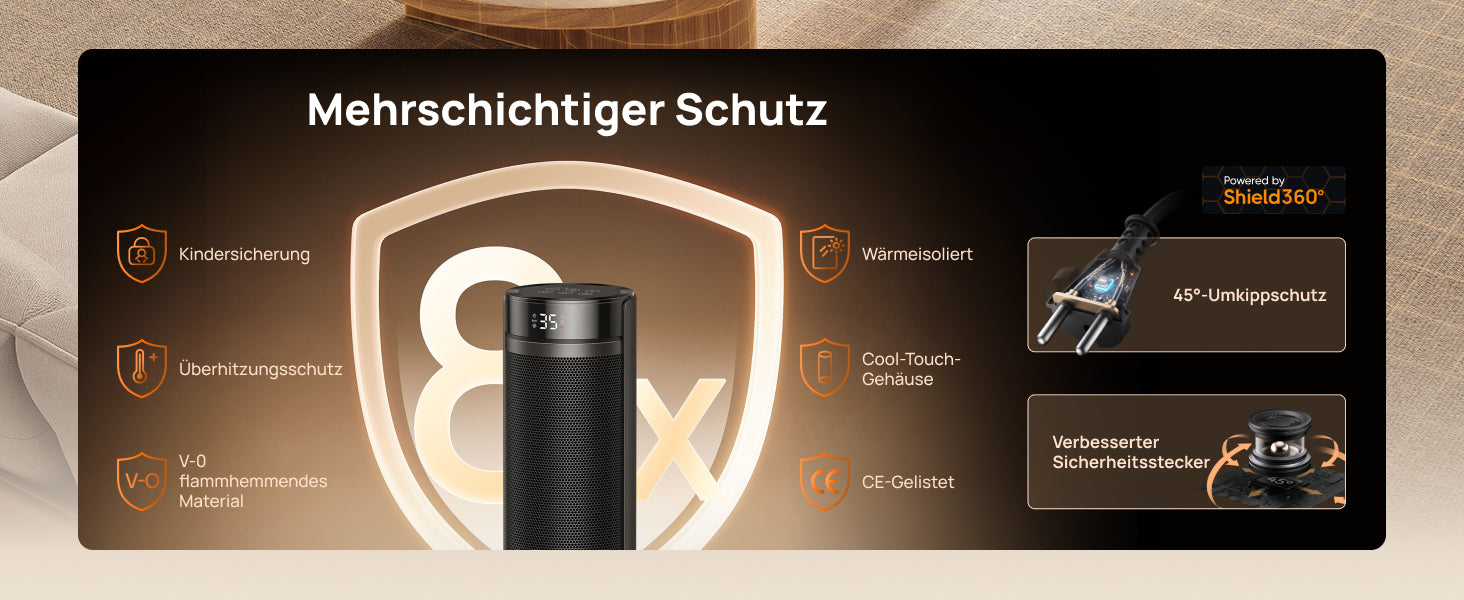 Mehrschichtiger Schutz