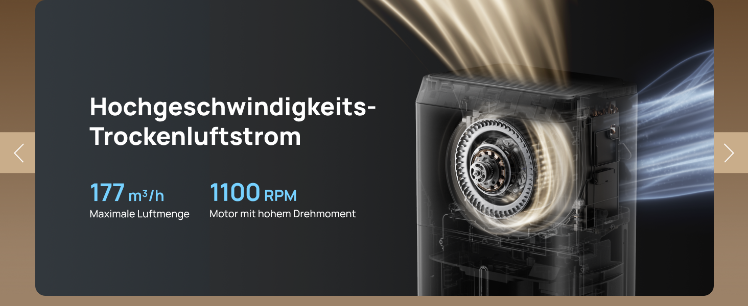 Hochgeschwindigkeits-Trockenluftstrom