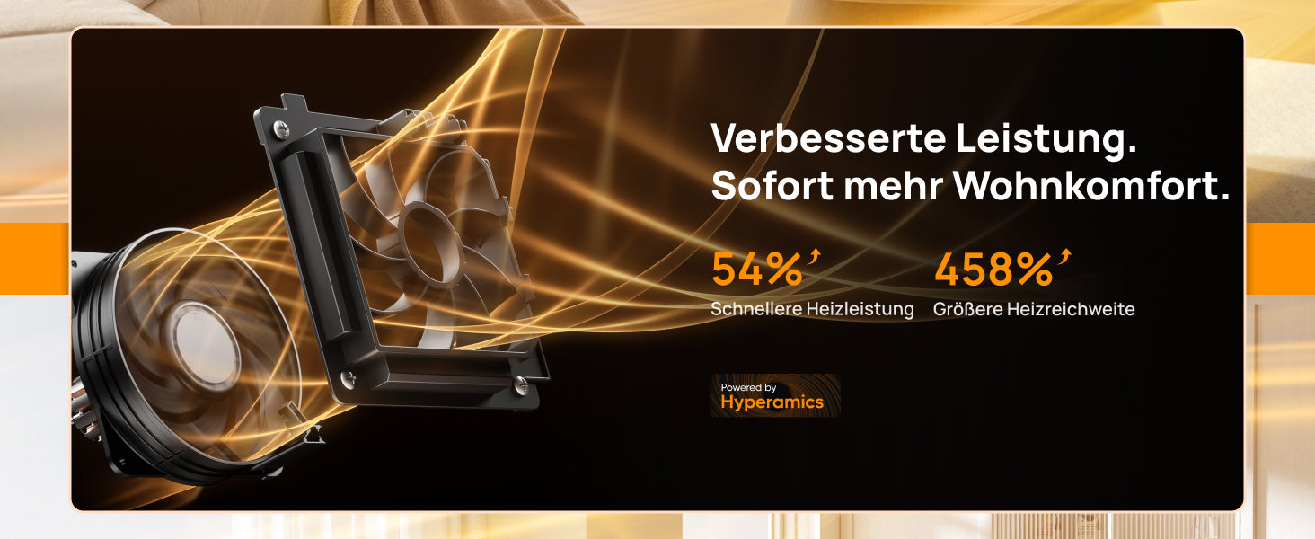 Verbesserte Leistung. Sofort mehr Wohnkomfort.