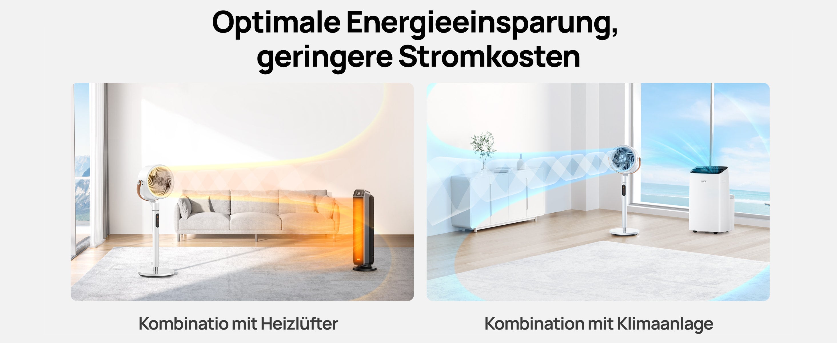 Optimale Energieeinsparung, geringere Stromkosten