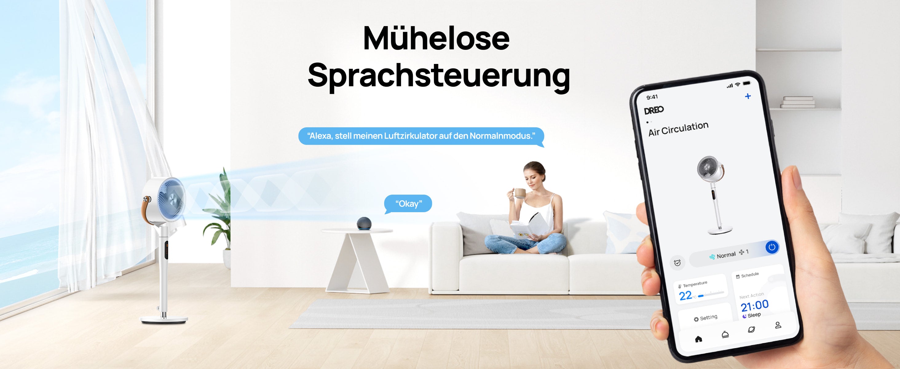Mühelose Sprachsteuerung