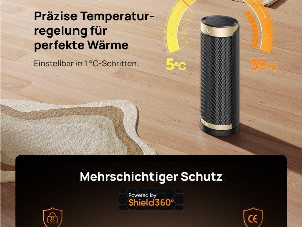 Präzise Temperatur