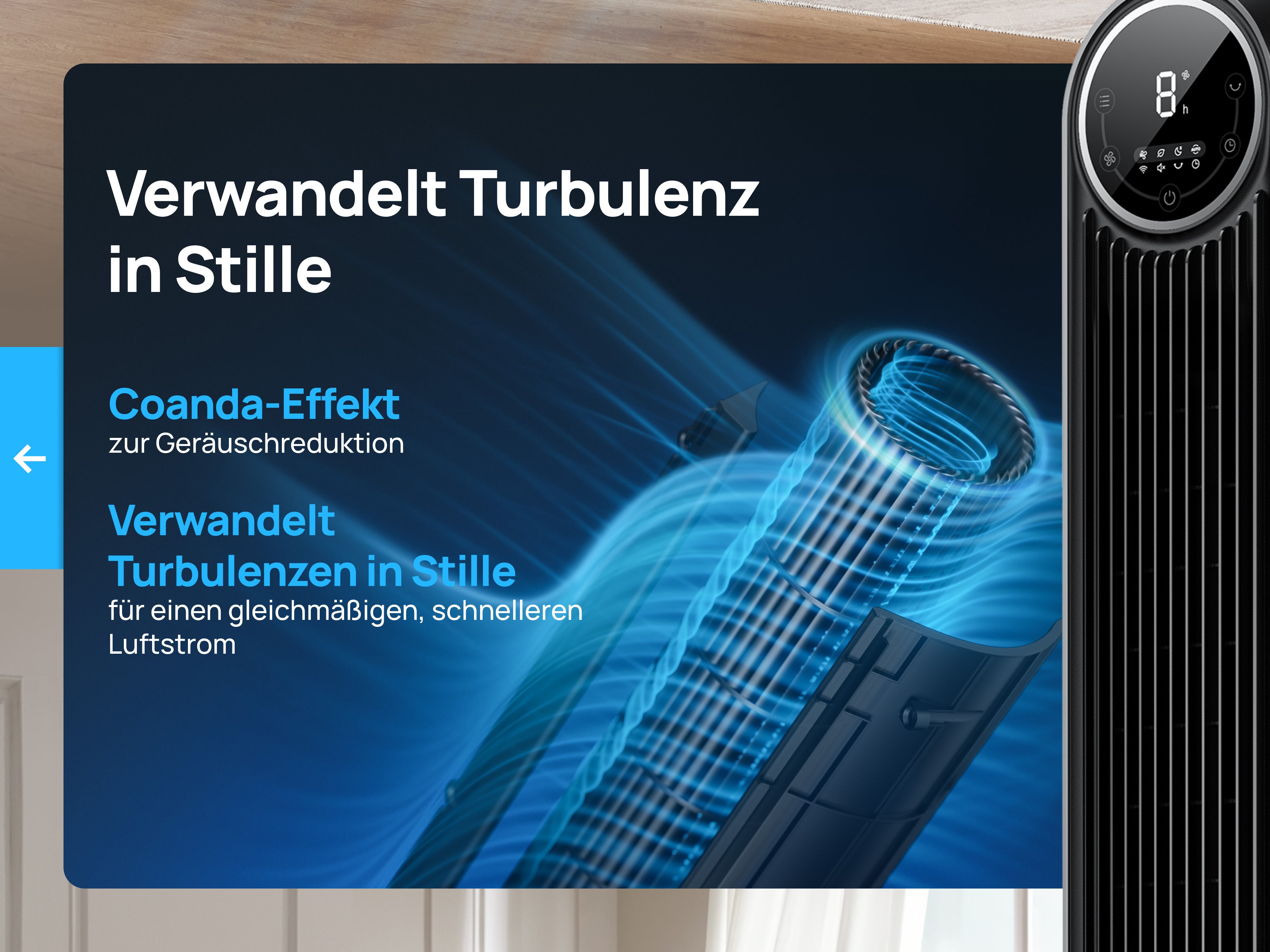 Verwandelt Turbulenz in Stille