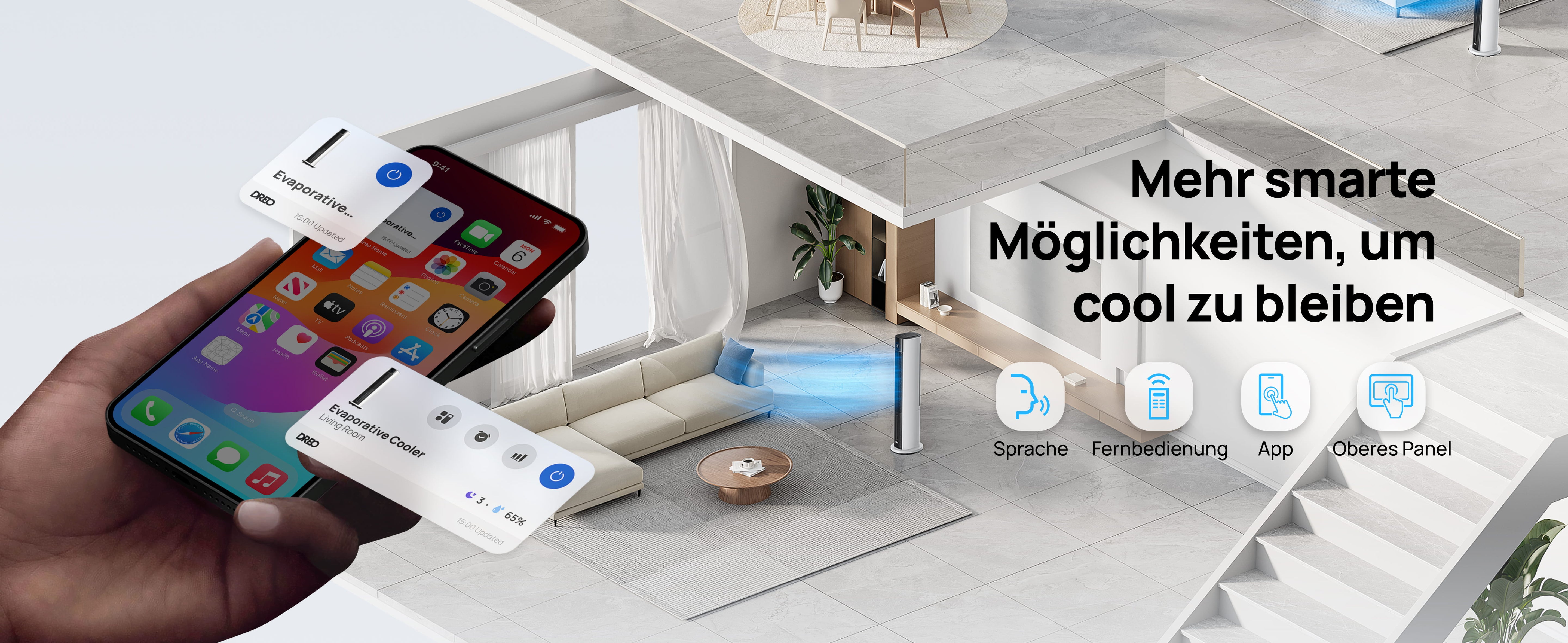 Mehr smarte Möglichkeiten, um cool zu bleiben