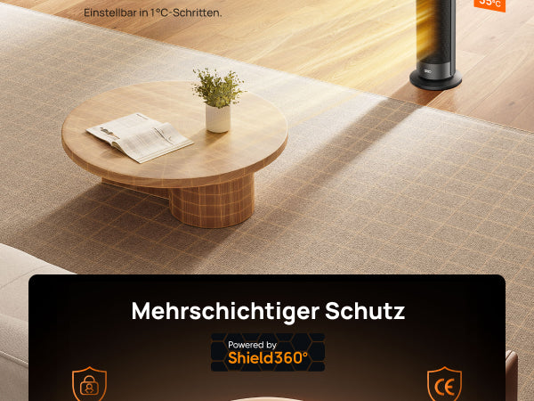 Ppräzise Wärmesteuerung