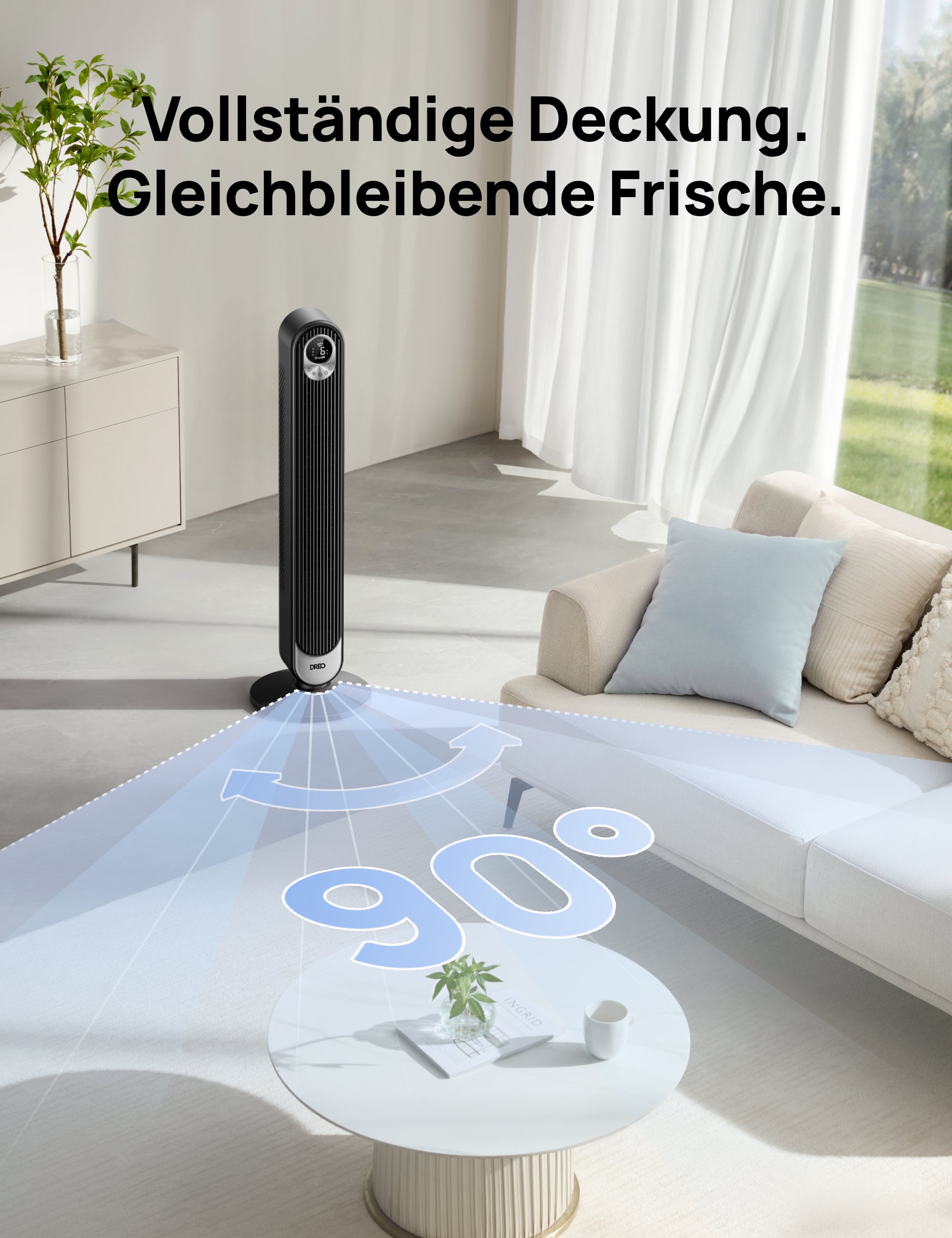 Turmventilator Cruiser Pro T1