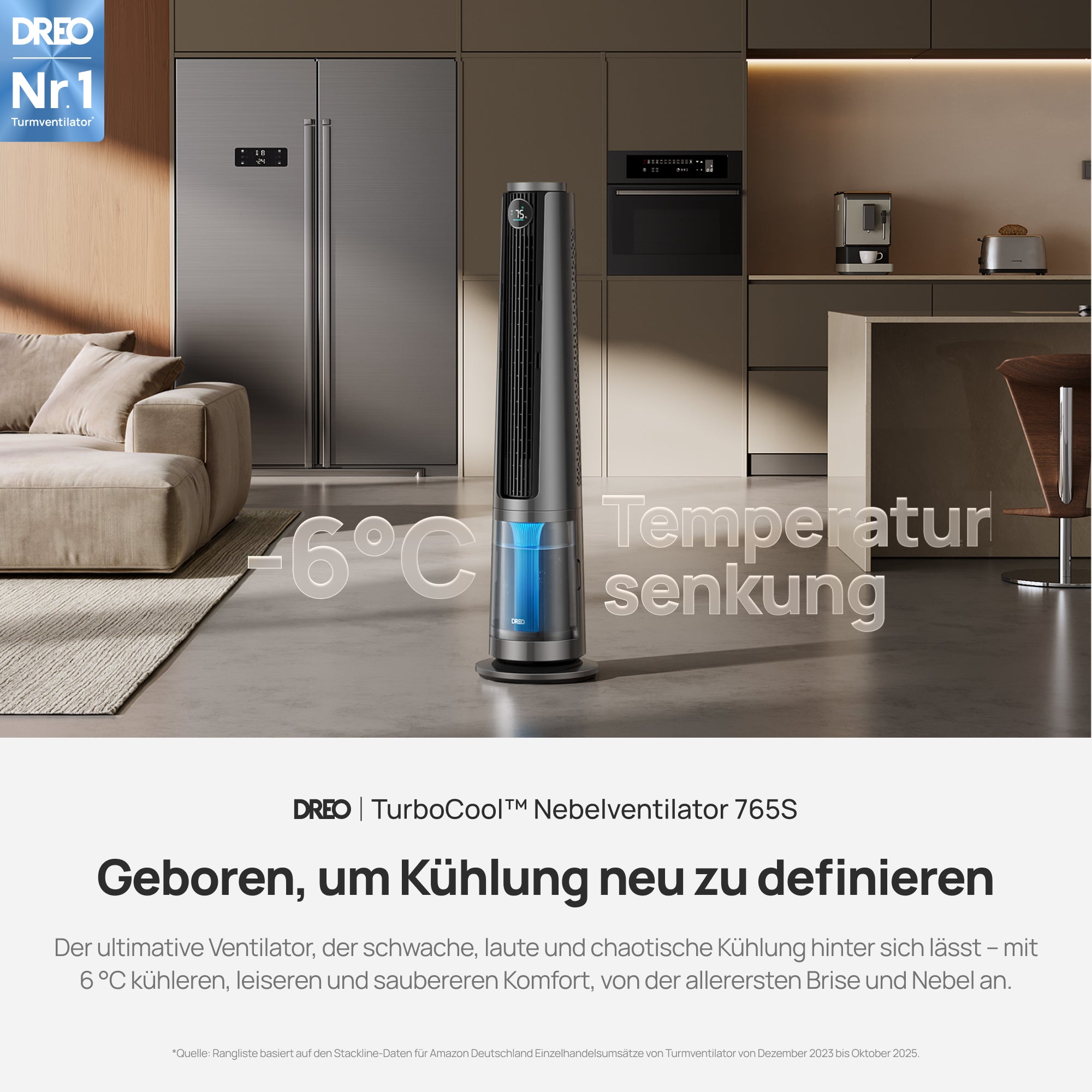 TurboCool™ Nebelventilator 765S