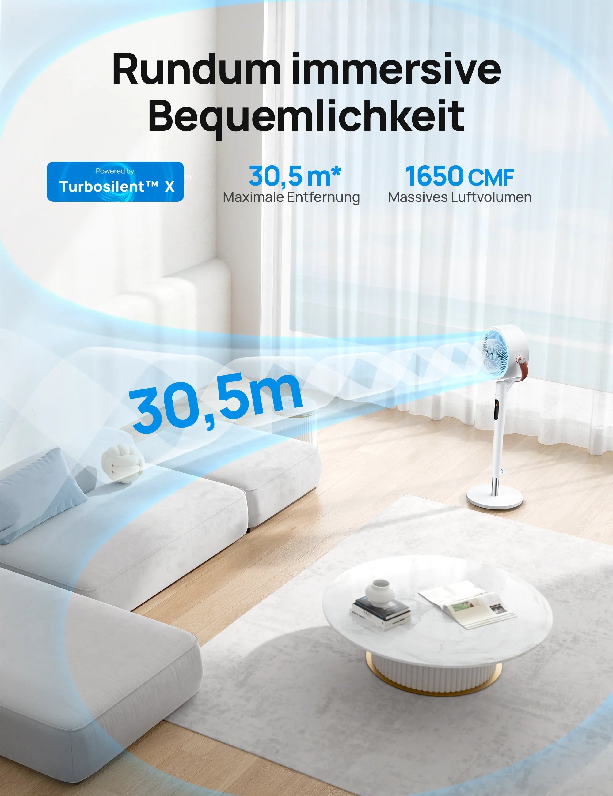 TurboPoly™ Ventilator 513S - DREO DE