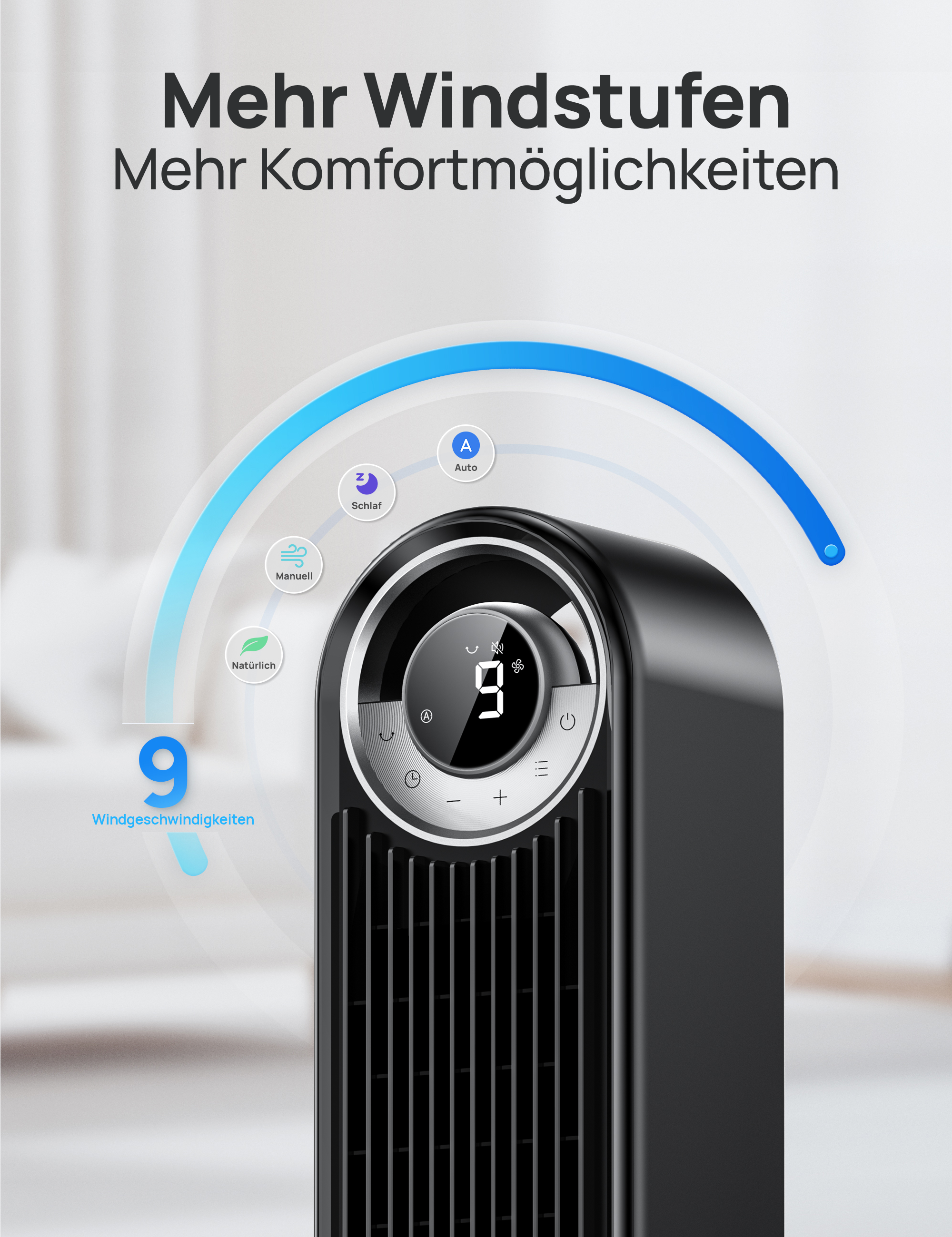 Turmventilator Cruiser Pro T2S