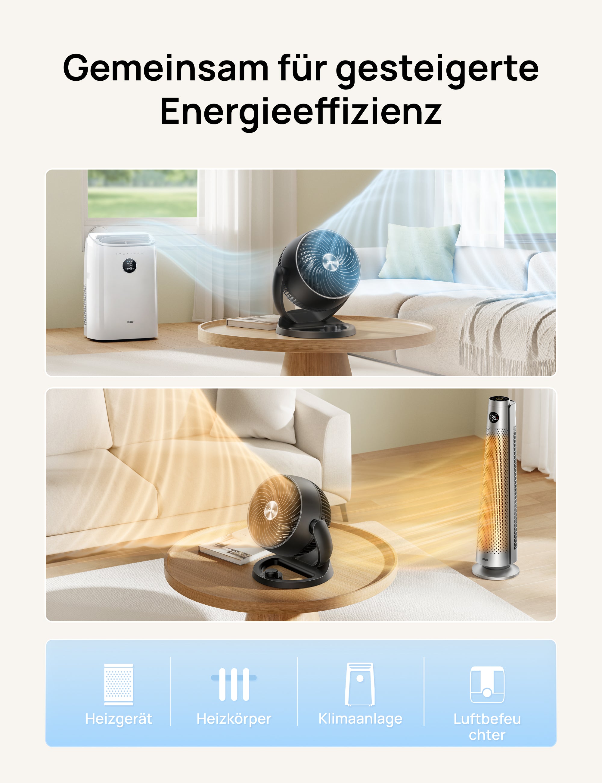TurboPoly™ Tischventilator 312
