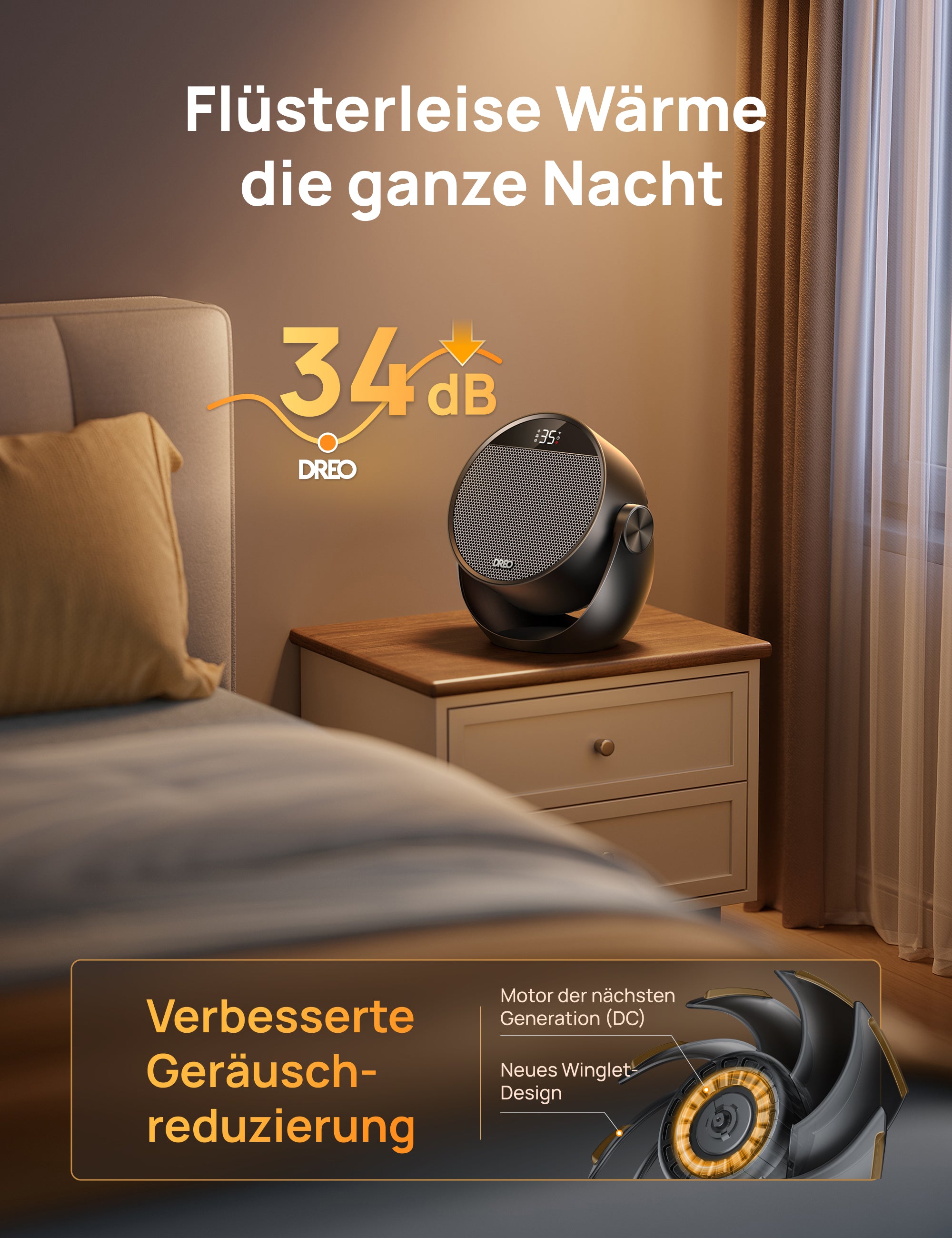 Heizlüfter Atom 320 - DREO DE