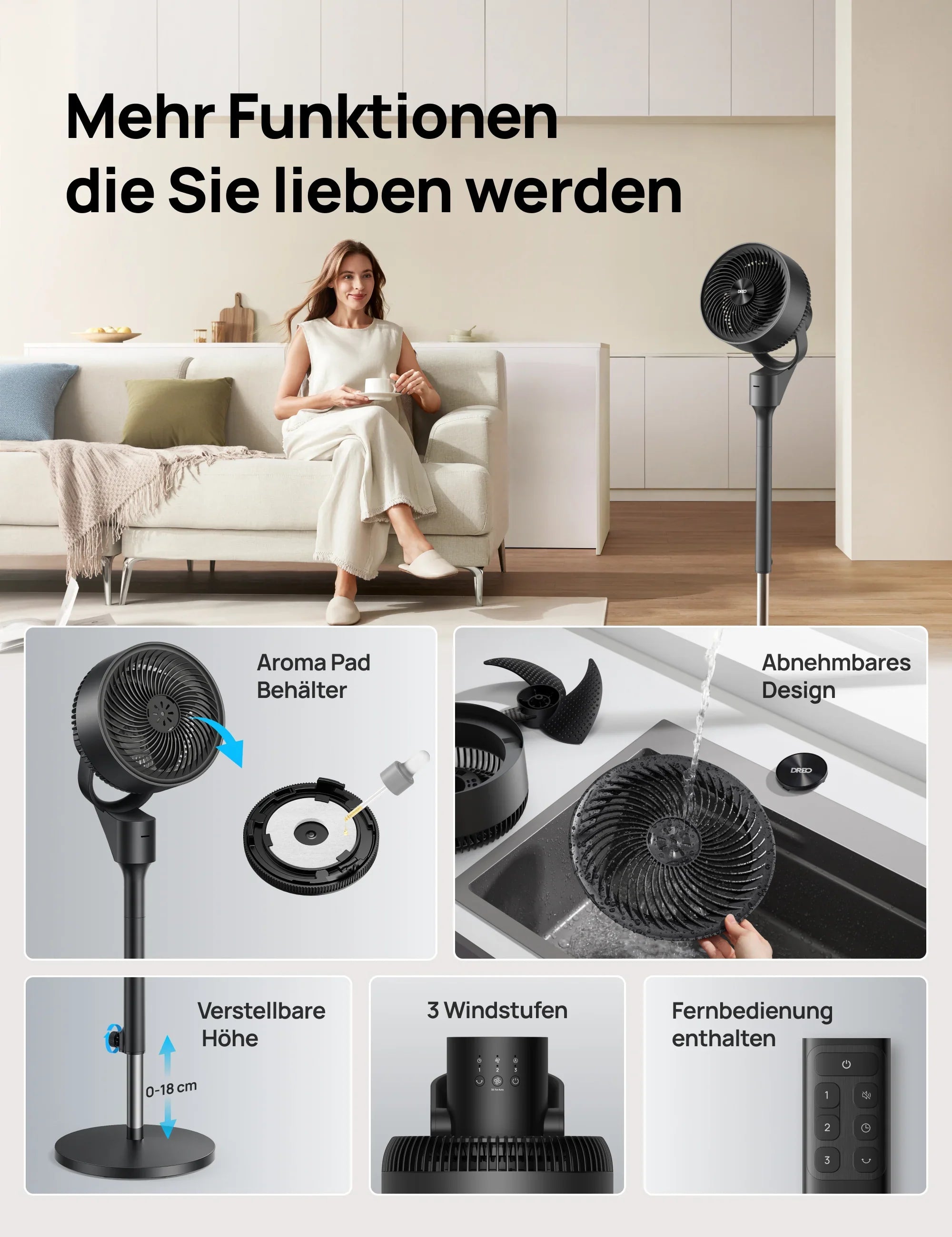 TurboPoly™ Ventilator 306 - DREO DE