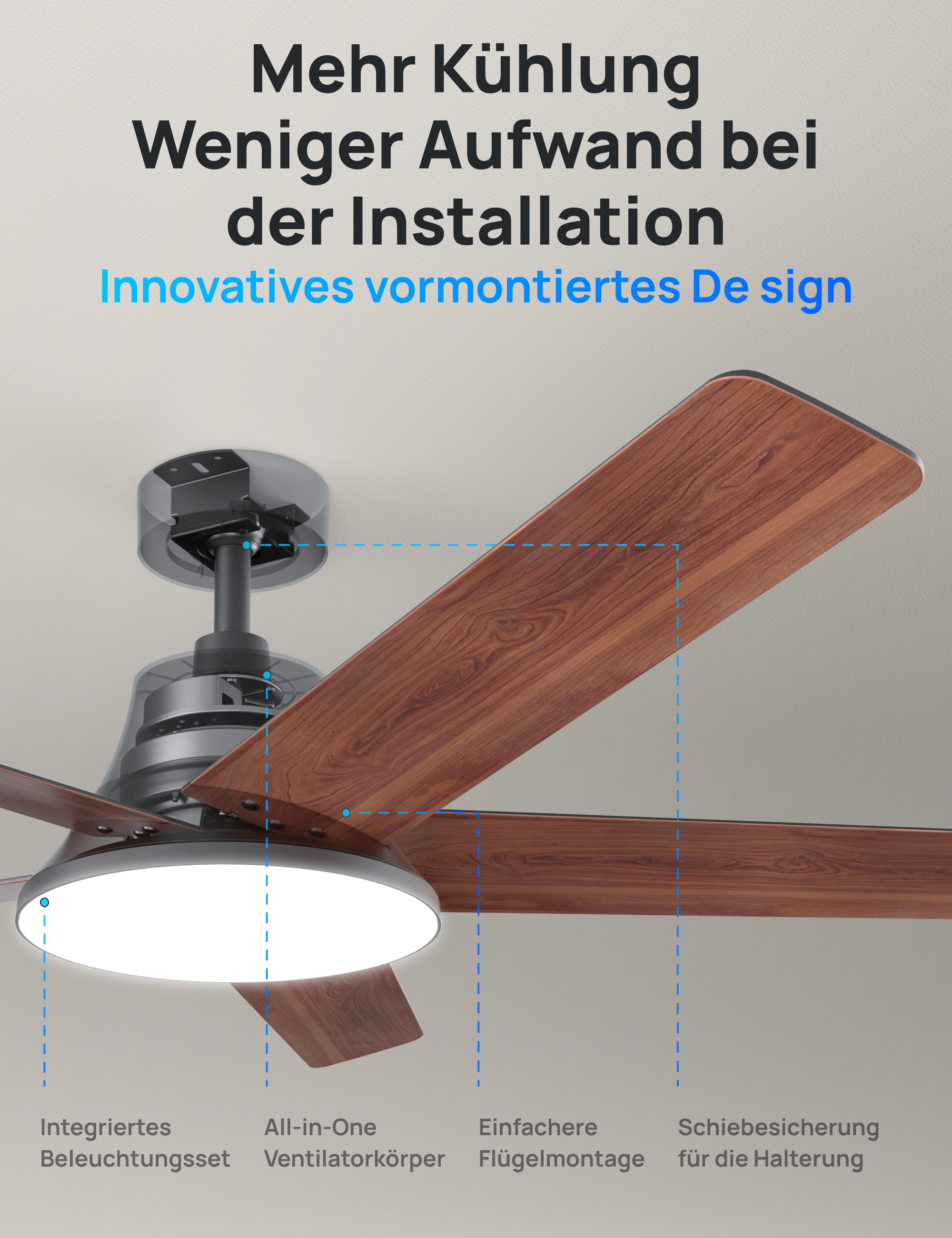 Deckenventilator CLF521