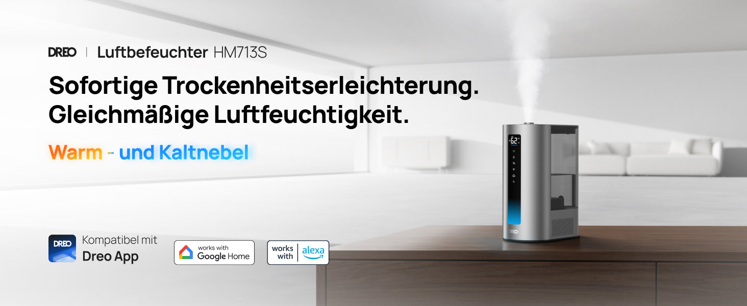 DREO Luftbefeuchter HM713S