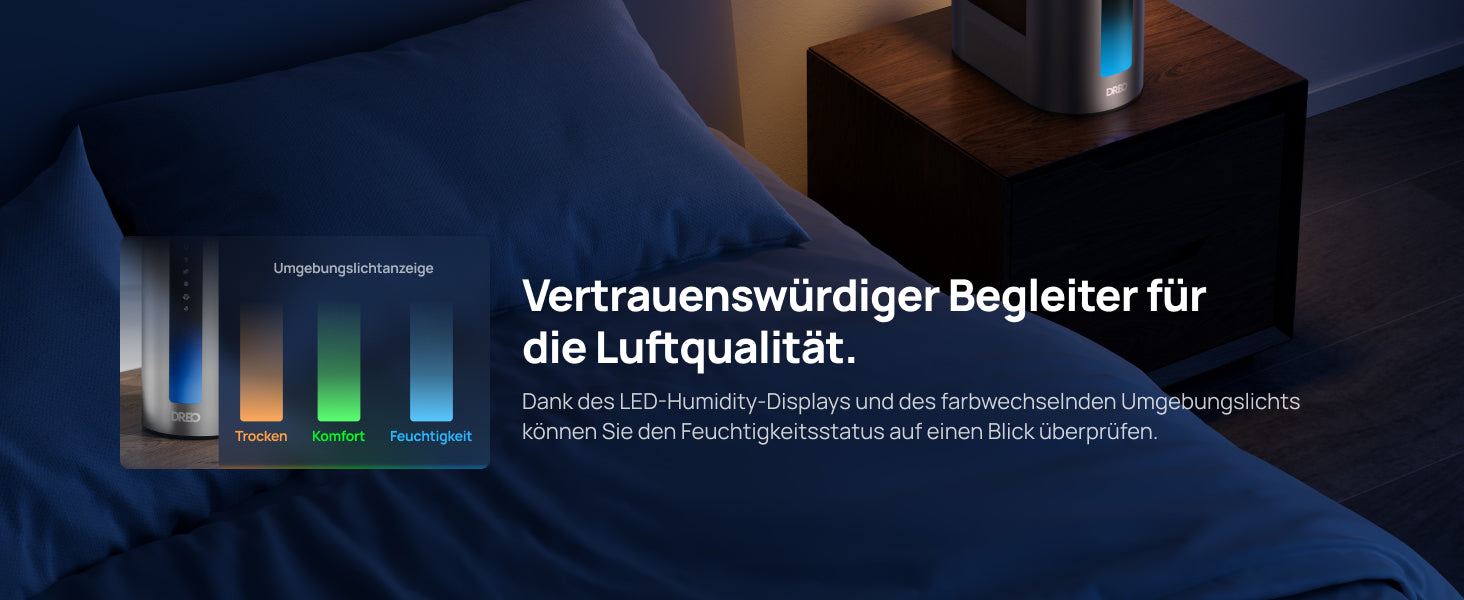 Vertrauenswürdiger Begleiter für
die Luftqualität.