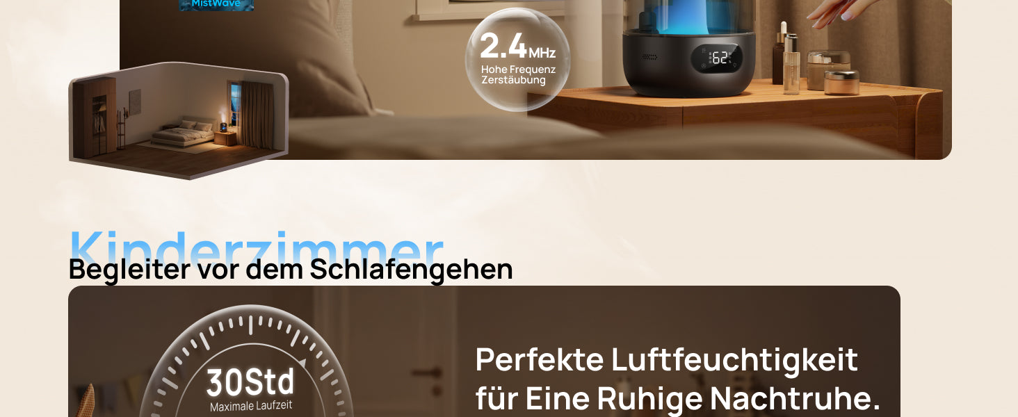 Begleiter vor dem Schlafengehen