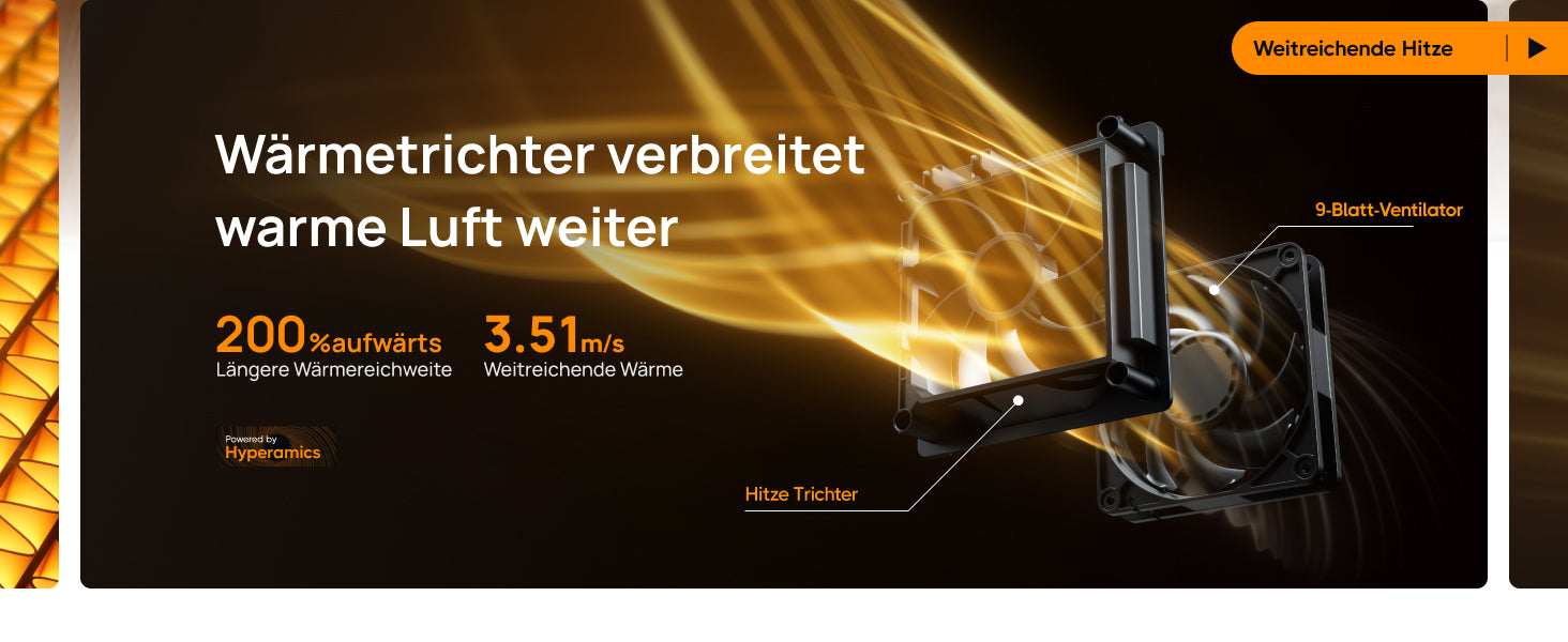 Sofortiges Aufwärmen