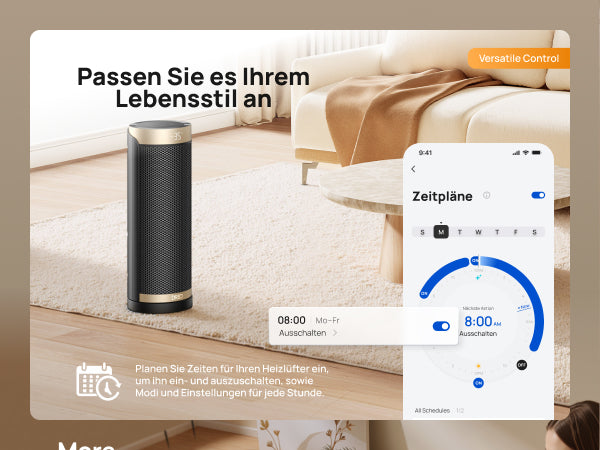 Anpassbar an Ihren Lebensstil