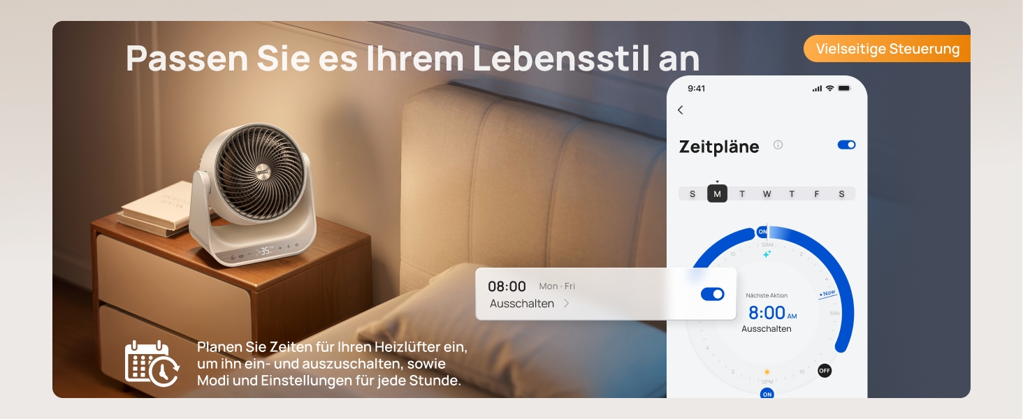 Passen Sie es Ihrem Lebensstil an