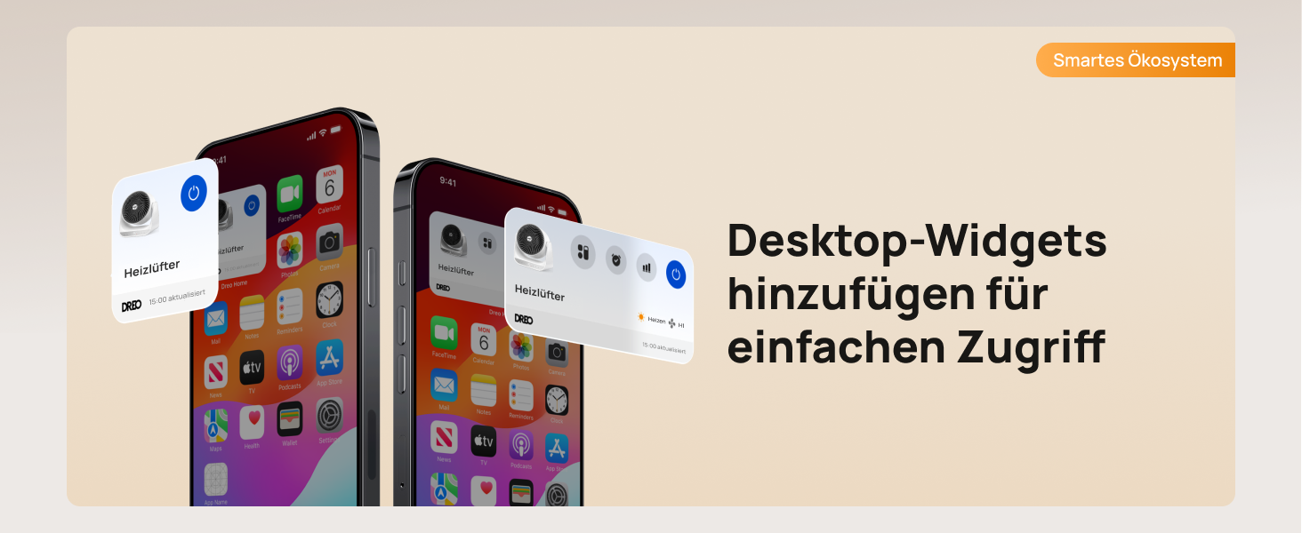 Desktop-Widgets hinzufügen für einfachen Zugriff