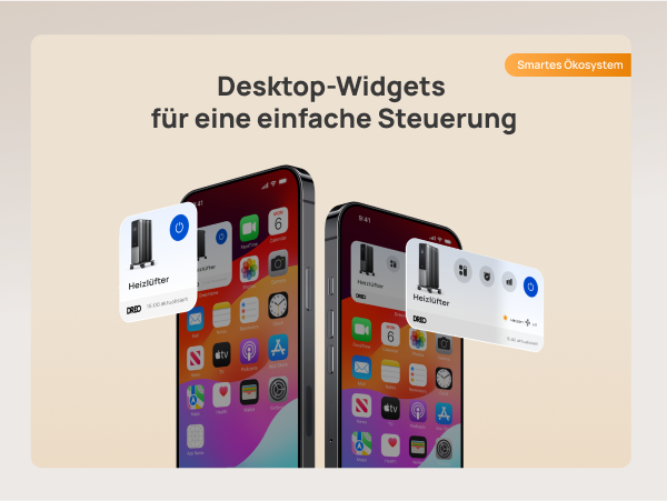 Desktop-Widgets für eine einfache Steuerung