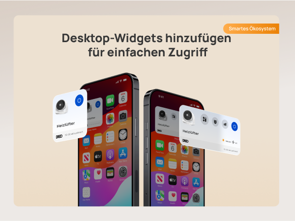 Desktop-Widgets hinzufügen für einfachen Zugriff