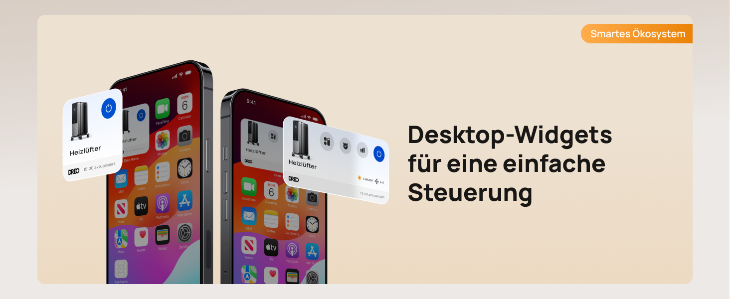 Desktop-Widgets für eine einfache Steuerung