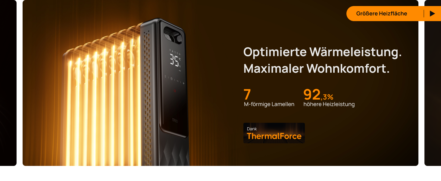 Optimierte Wärmeleistung. Maximaler Wohnkomfort.