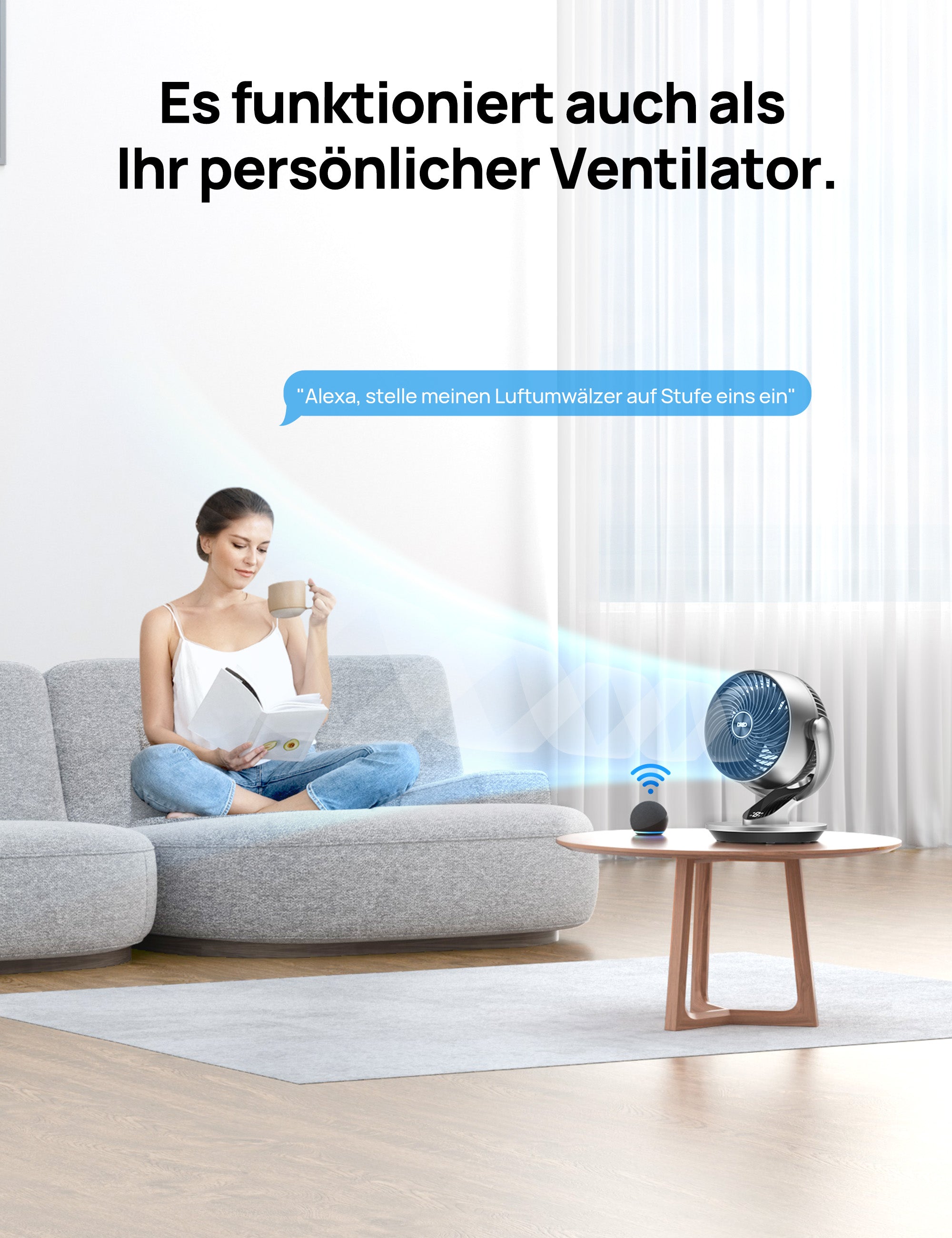 TurboPoly™ Tischventilator 511S