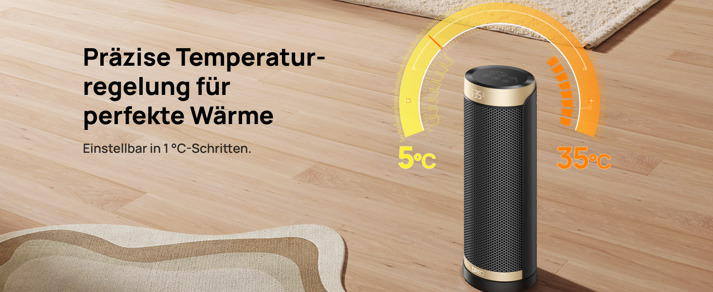 Präzise Temperatur