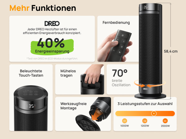 Mehr Funktionen