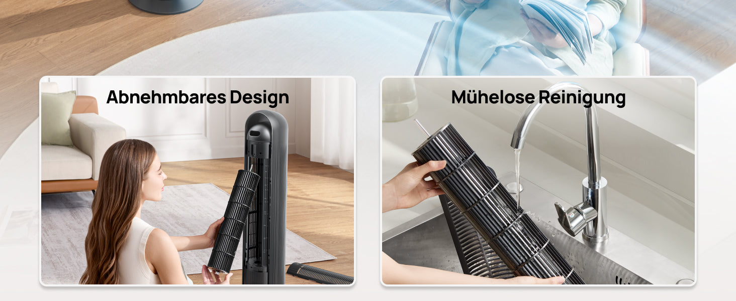 Abnehmbares Design