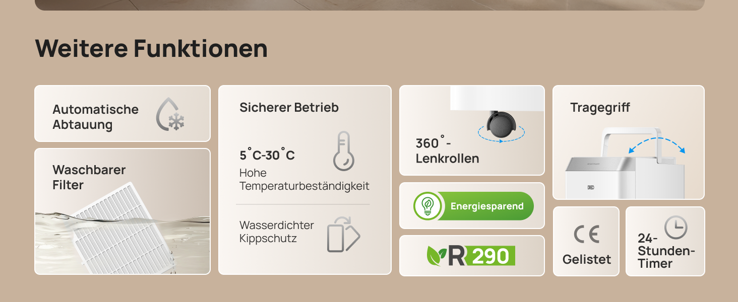 Weitere Funktionen