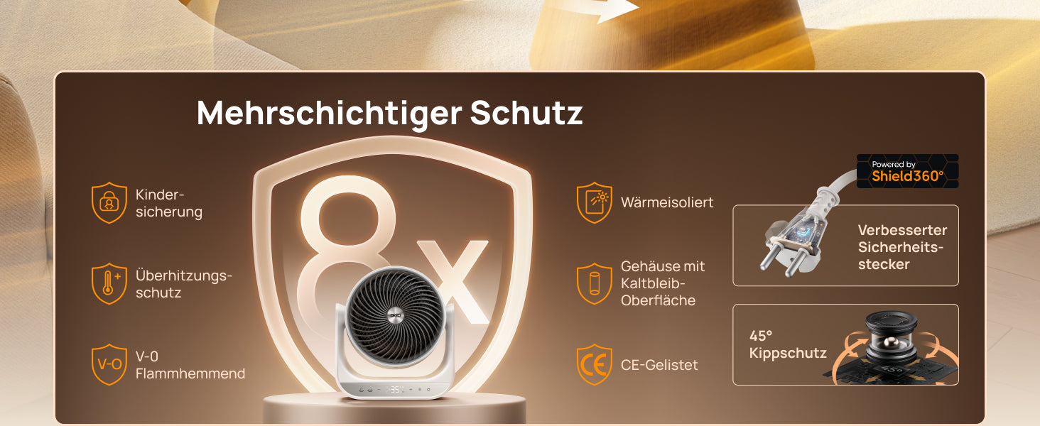 Mehrschichtiger Schutz